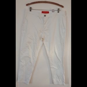 Zara men white chino pants